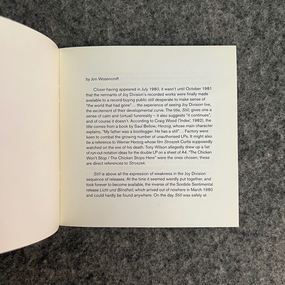 JOY DIVISION Still [Collector's Edition] 2007 Reissue CD 2 Discs - Picture 10 of 11